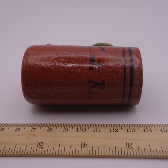 Lizard Handle Costa Rica Ceramic Shot Glass - Picture 9 of 10